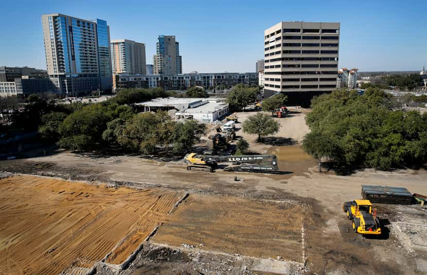 An 11-story tower that formerly housed 

Affiliated Computer Services (right) will be...