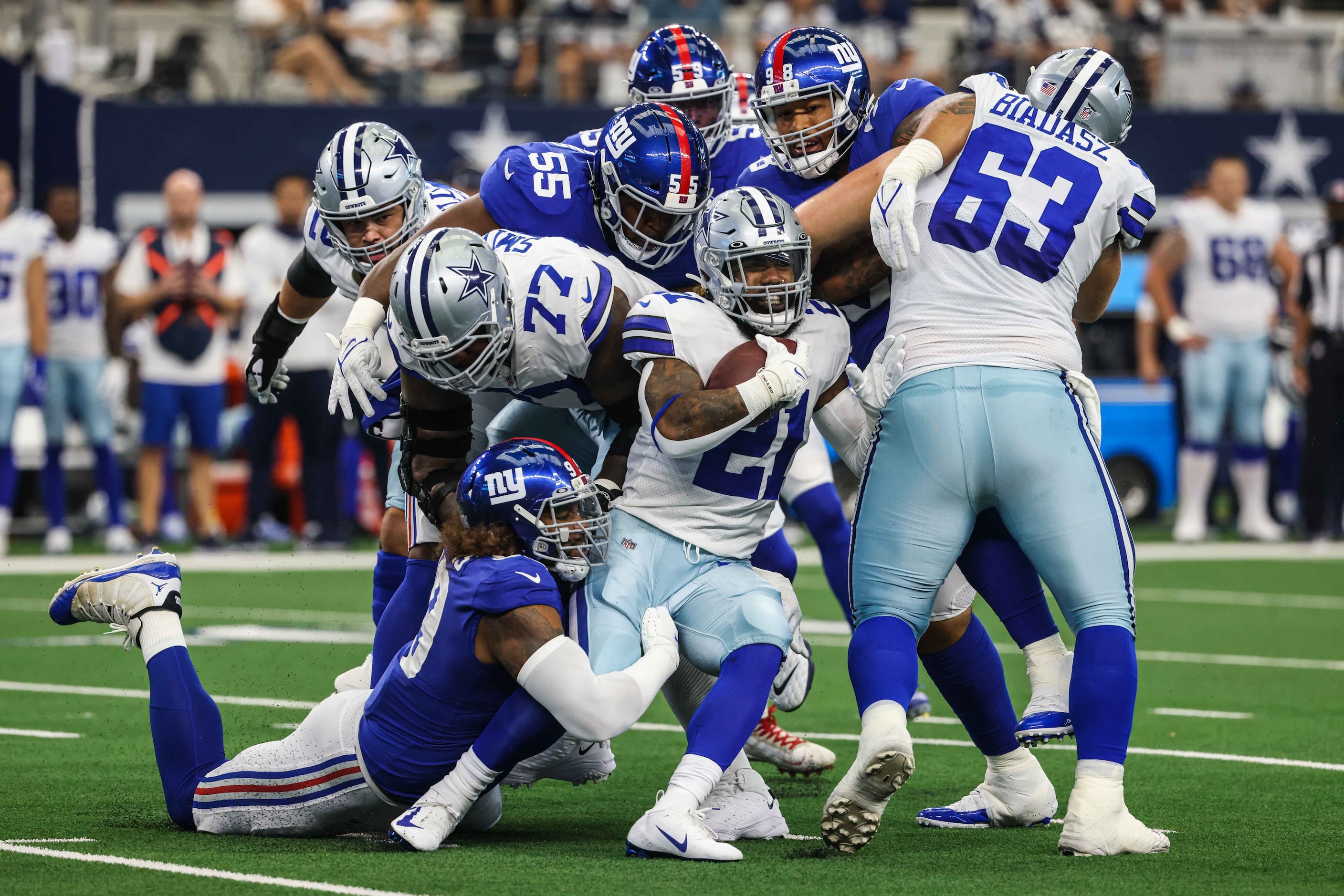 Cowboys defense, special teams already ruining the Giants' night