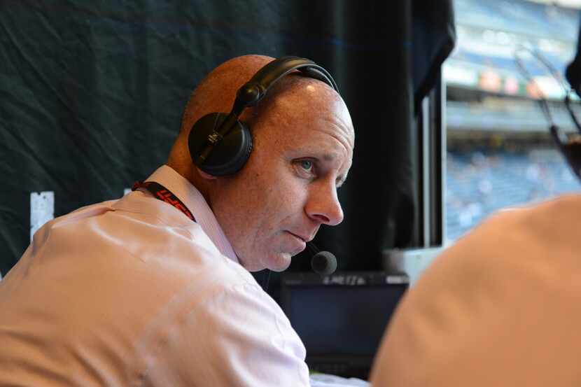 Bronx, NY - August 13, 2012 - Yankee Stadium: ESPN's Sean McDonough during a regular season...