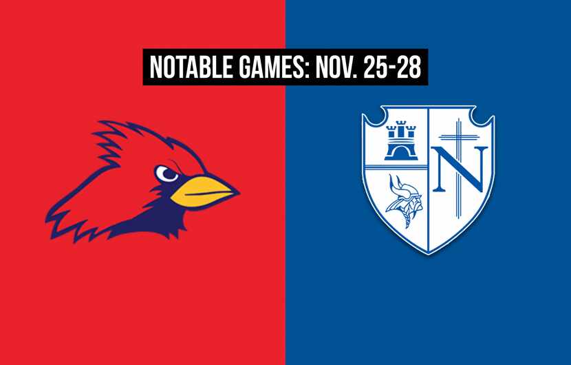 Notable games for the week of Nov. 25-28 of the 2020 season: John Paul II vs. Fort Worth Nolan.