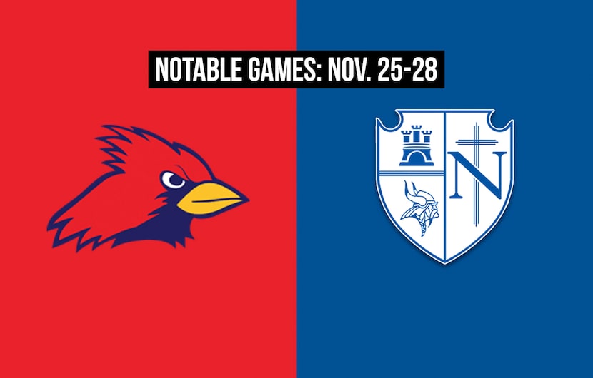 Notable games for the week of Nov. 25-28 of the 2020 season: John Paul II vs. Fort Worth Nolan.