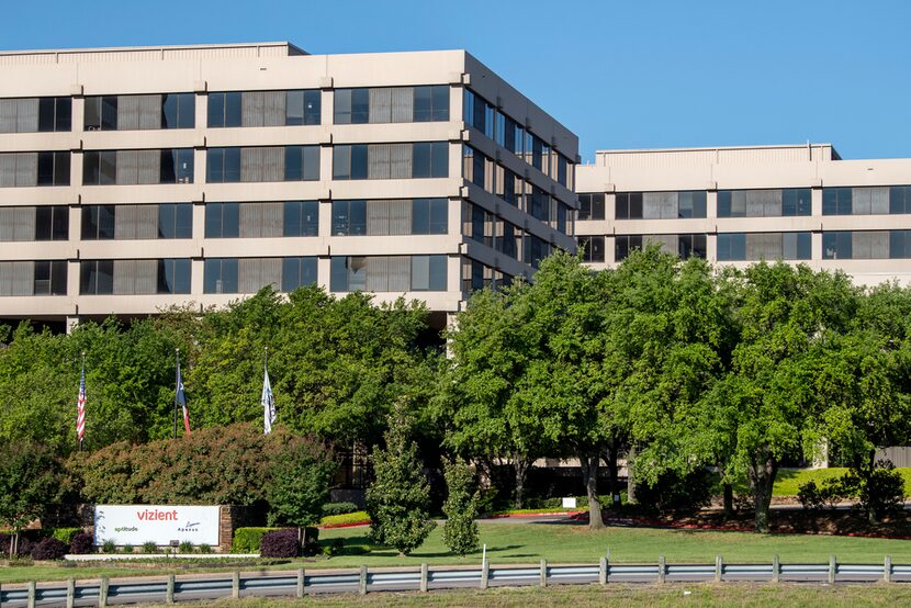 The Vizient office complex sits alongside the John W. Carpenter in Las Colinas. About 1,500...