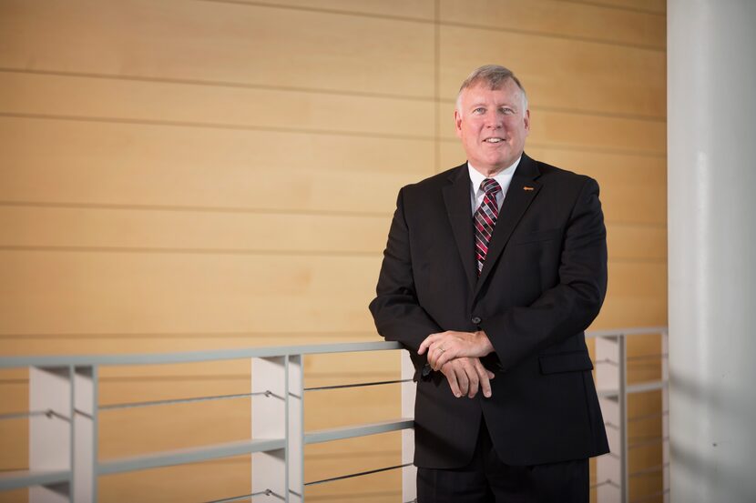 UTD President Richard C. Benson, the Eugene McDermott Distinguished University Chair of...