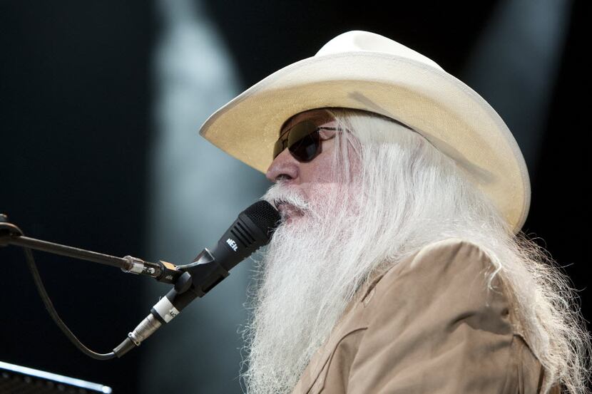 Leon Russell performed at the Fort Worth Convention Center in 2010.
