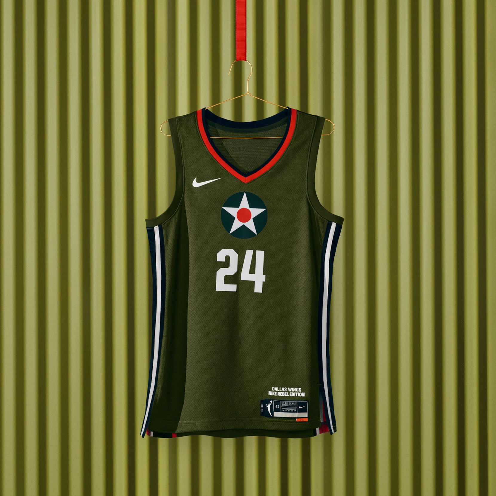 Dallas Wings 2023 Rebel Jersey