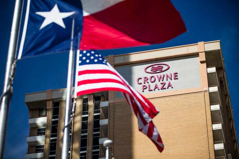 Downtown Dallas' Crown Plaza hotel, which underwent a major renovation before the pandemic,...