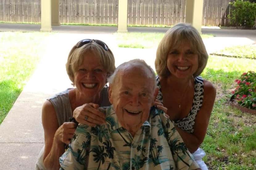 On Dad's last Father's Day, he was all smiles in his beloved Hawaiian shirt, surrounded by...