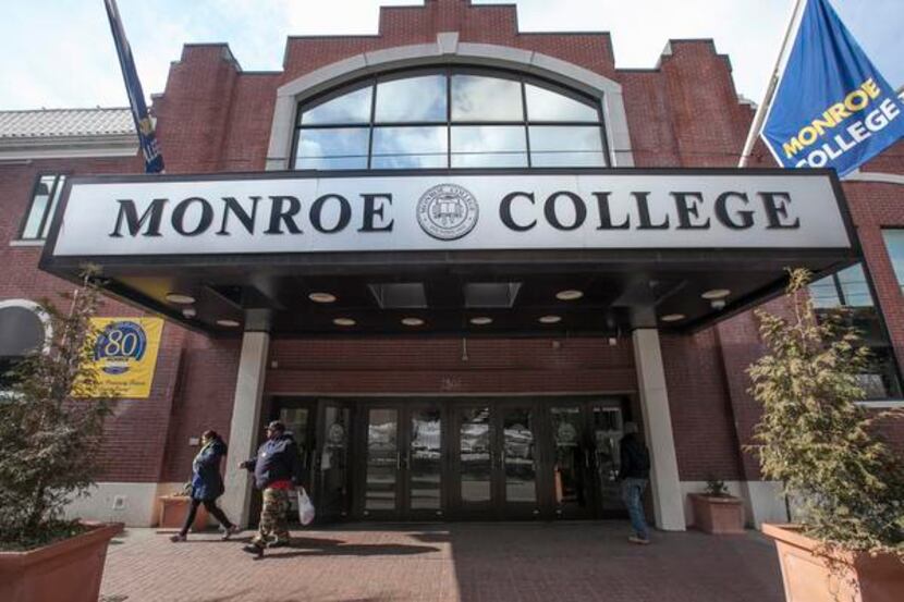 
King Hall at Monroe College in the Bronx borough of New York. The Obama administration has...