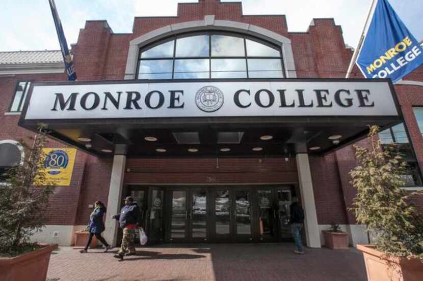
King Hall at Monroe College in the Bronx borough of New York. The Obama administration has...
