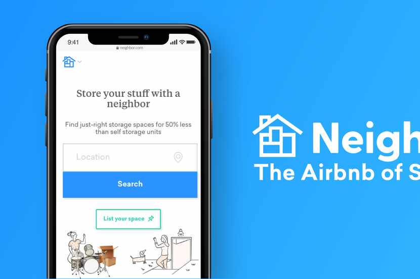 Neighbor launches in Dallas today, advertising itself as the "Airbnb of storage." The...