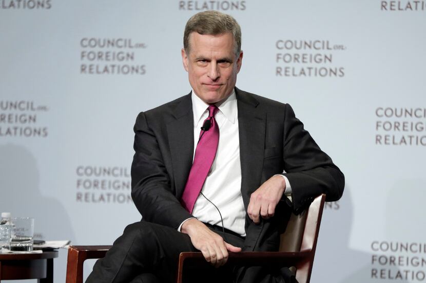 Federal Reserve Bank of Dallas President Robert Kaplan speaks to a breakfast meeting at the...
