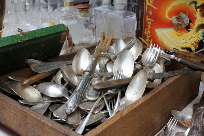 
At flea markets in Provence, Friedman will pick through boxes of antique silver.
