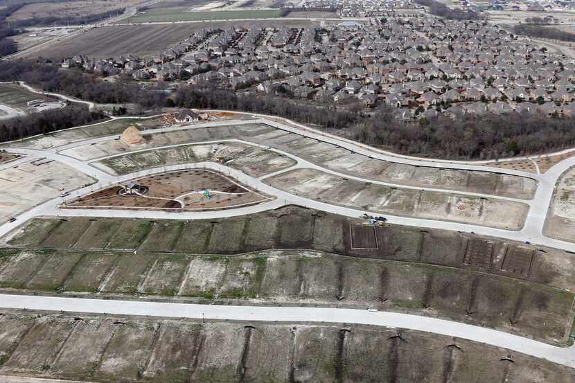 Housing developments like this one in Frisco are among the countless developments that have...