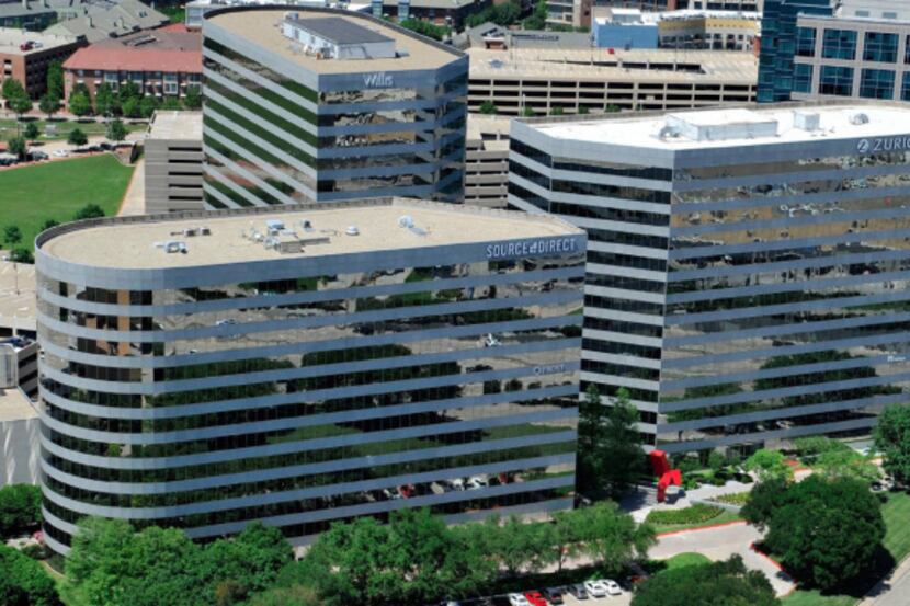 The three-building Colonnade office complex contains more than 1 million square feet of...