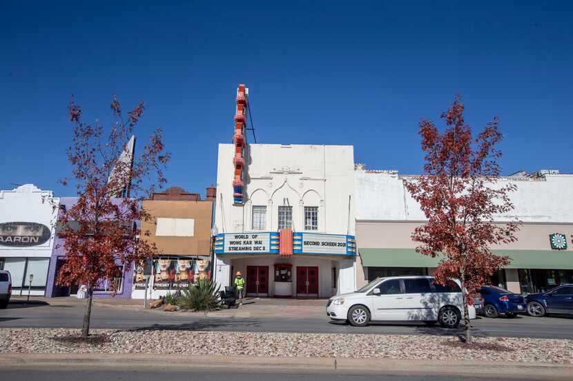 The Texas Theatre is one of the venues screening films during the Oak Cliff Film Festival,...