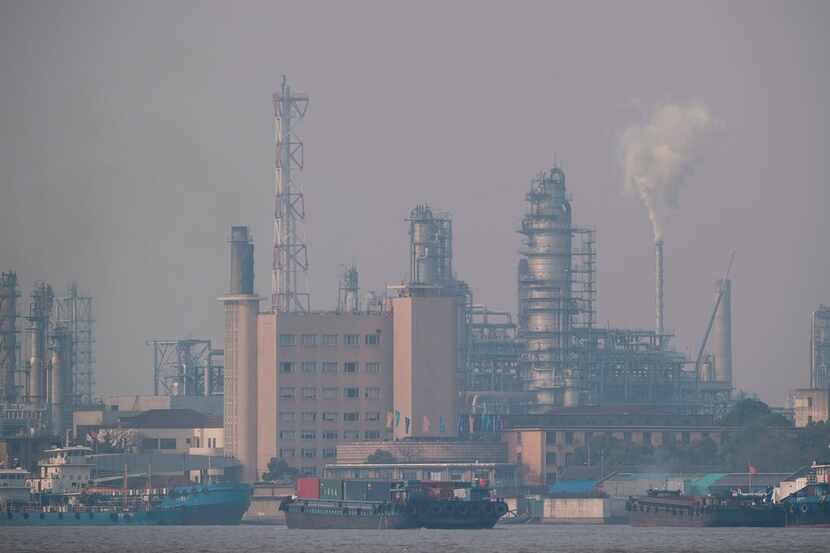 The Shanghai Gaoqiao Co. Refinery in Shanghai