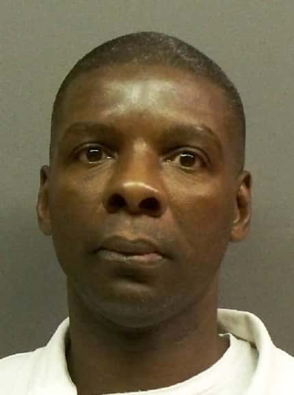 Johnny Roland Glover during his stint in Texas prison, in April 2010