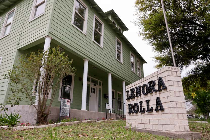 The Lenora Rolla Museum in Fort Worth's Historic Southside district.