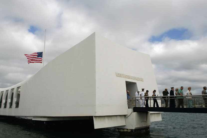 The USS Arizona Memorial is among the memorials in Honolulu that pay tribute to those killed...