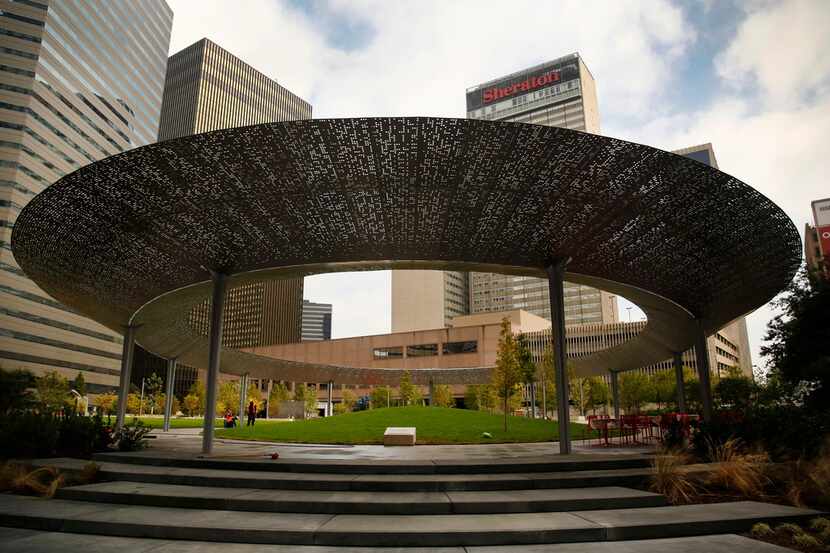 One of the most unique elements in Pacific Plaza is The Pavilion, a floating 95-by-138-foot...