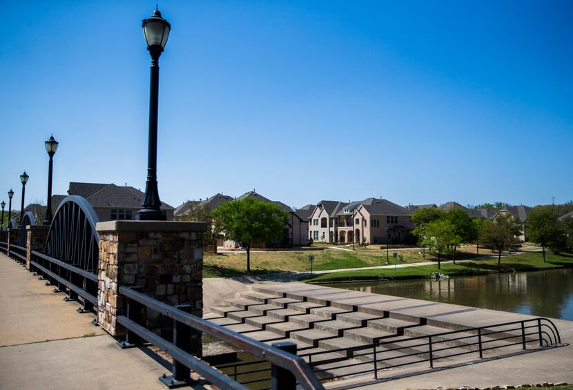 Homes in the Delaware at Heritage Crossing, a new development in Irving's Heritage Crossing...