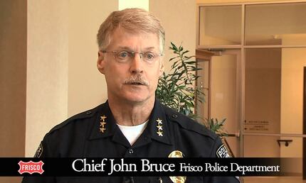 Frisco Police Chief John Bruce appears on city of Frisco video to talk about upgrades for...