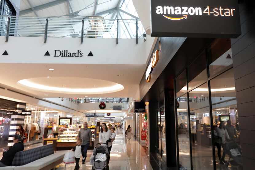 The Amazon 4-Star store at Stonebriar Centre in Frisco opened almost two years ago.