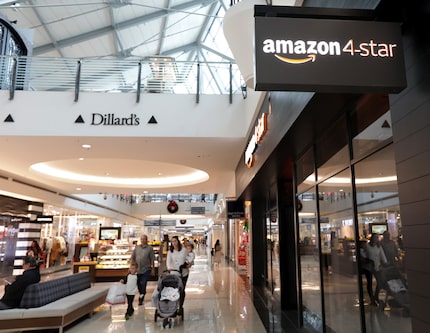 The Amazon 4-Star store at Stonebriar Centre in Frisco.