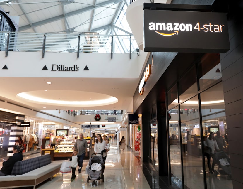 The Amazon 4-Star store at Stonebriar Centre.