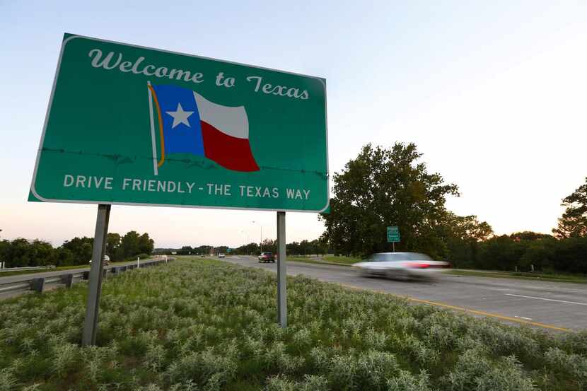 Census data shows that last year, 170,103 more residents moved into Texas from other states...