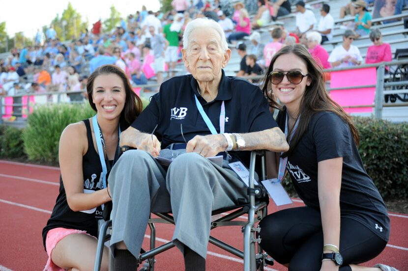 BvB Dallas founder and president Erin Finegold White with her sister Toby Finegold and her...