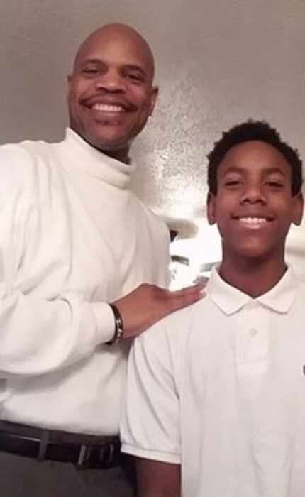 Ira Hill and his son Aaron