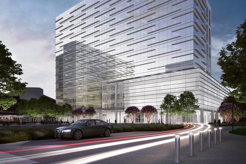 Rosewood Property Co. and Houston-based Patrinely Group will team up to build the 12-story...