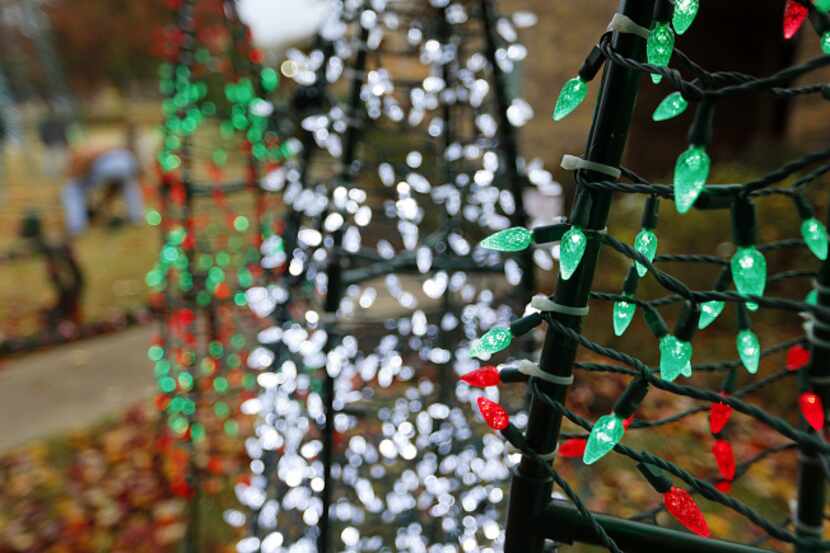One Plano home is celebrating the holiday season this year  with more than 30,000 lights.