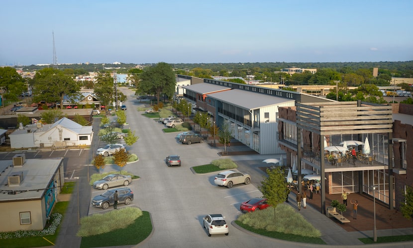 The redevelopment is along Arlington's Front Street.