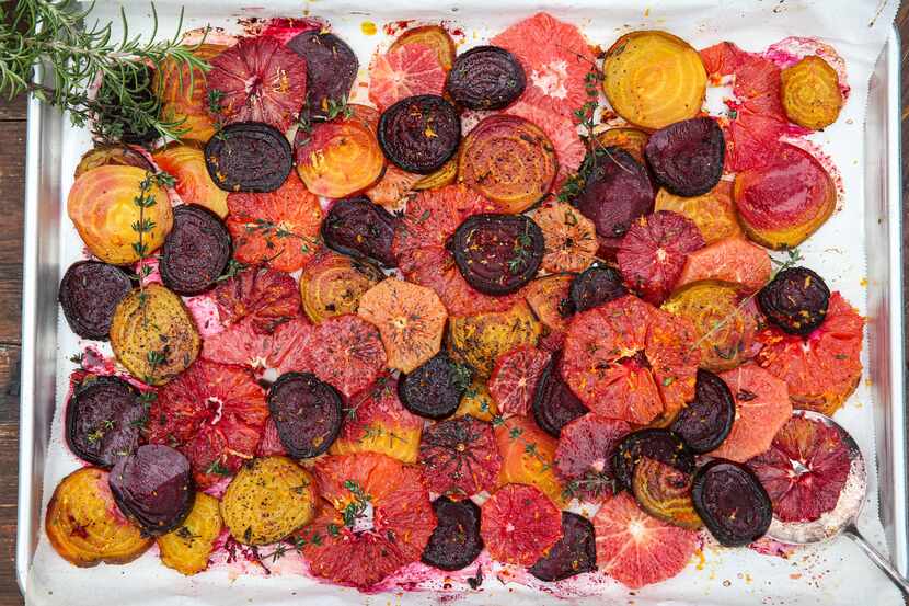 Rainbow Roasted Beets With Texas Citrus 