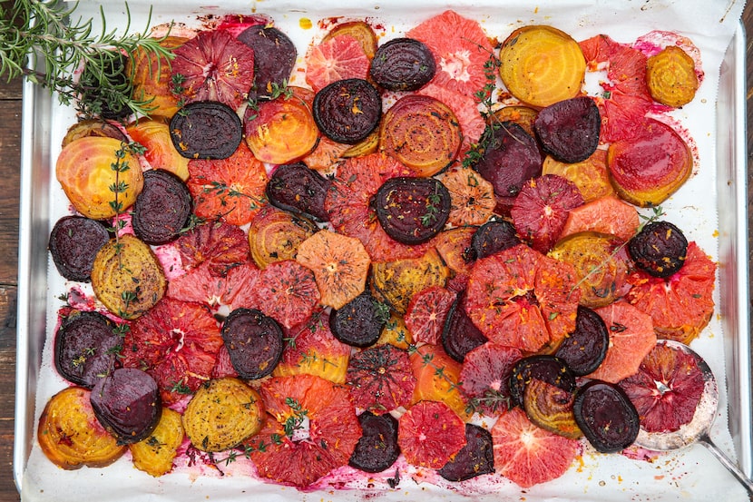 Rainbow Roasted Beets With Texas Citrus 