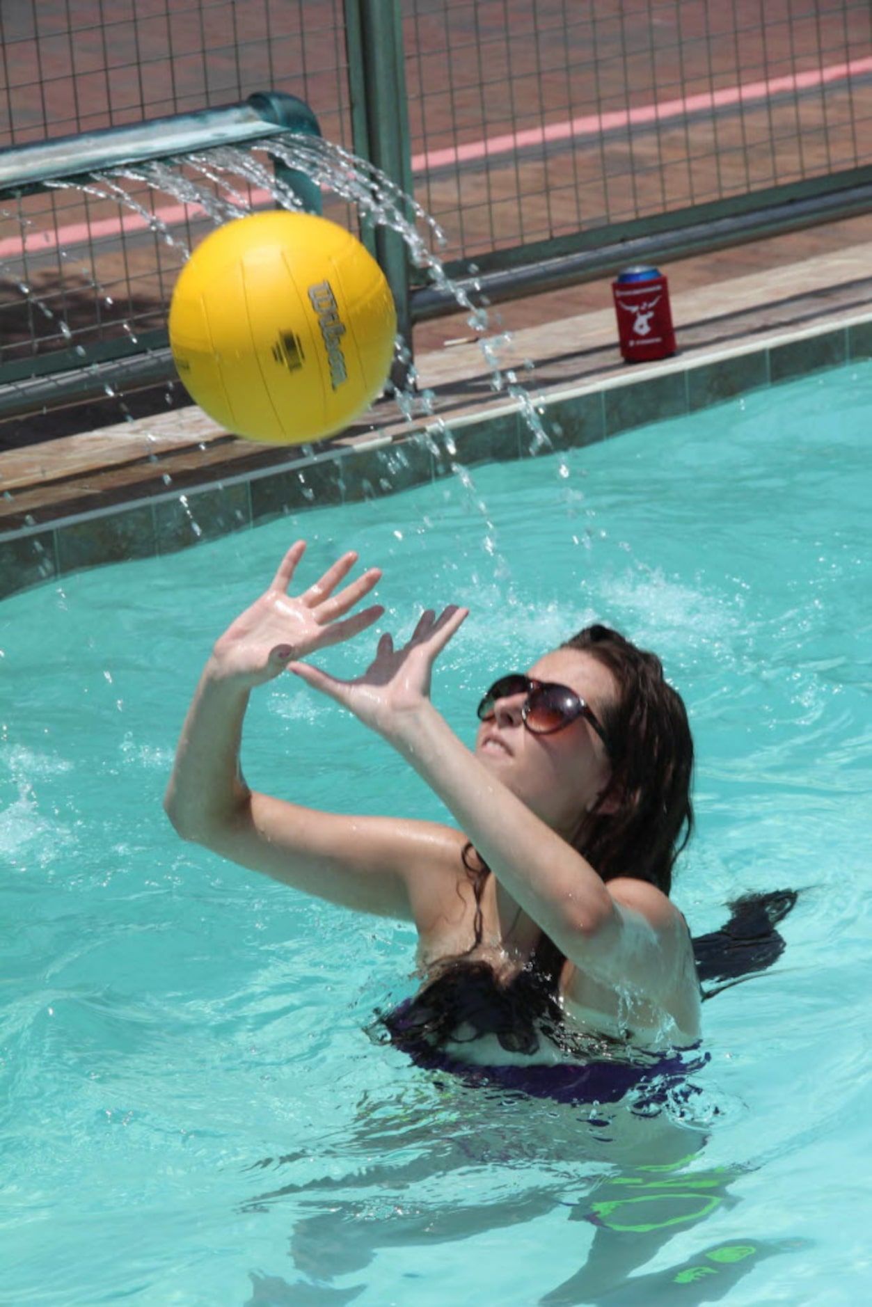 FC Dallas pool party benefitting FC Dallas Foundation for kids and the troops at Legacy...