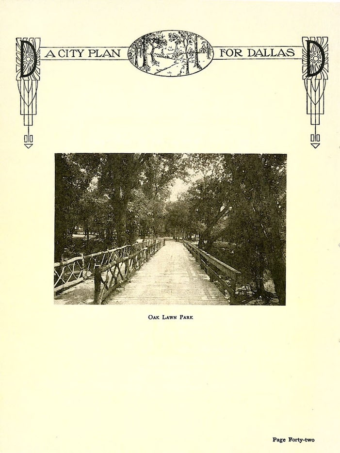 The Kessler Plan / A City Plan for Dallas - Report of Park Board / by George Kessler - 1911.