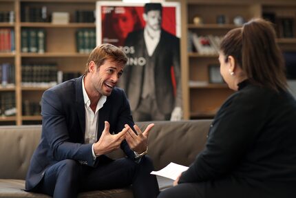 William Levy visitó Dallas la semana pasada para promover su película “En brazos de un...