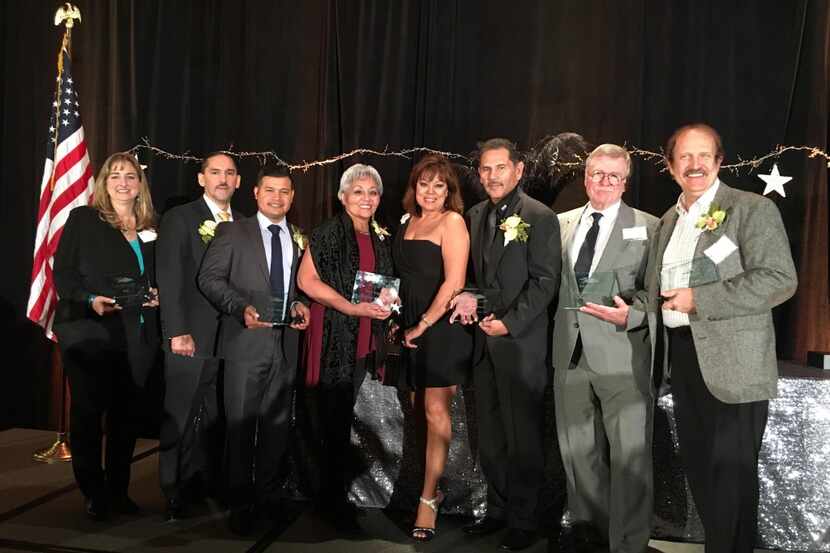  The Irving Hispanic Chamber honored several people at its annual Awards Banquet.