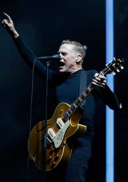 Bryan Adams entertained the near sold-out crowd.