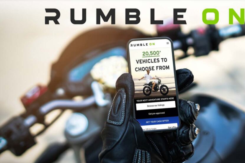 Irving-based RumbleOn is an e-commerce platform for new and used motorcycles.