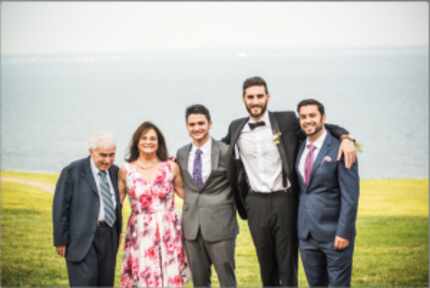  Ira Tobolowsky with his wife, Debbie, and three sons, Zach, Michael and Jonathan. (Courtesy...