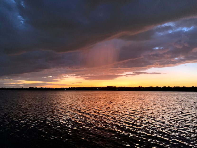 In her travels at White Rock Lake, Amy Lewis Hofland has seen some amazing views, such as in...