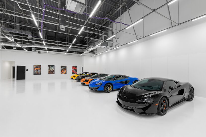 Dallas' Merriman Anderson/Architects designed McLaren Automotive's new North American campus...