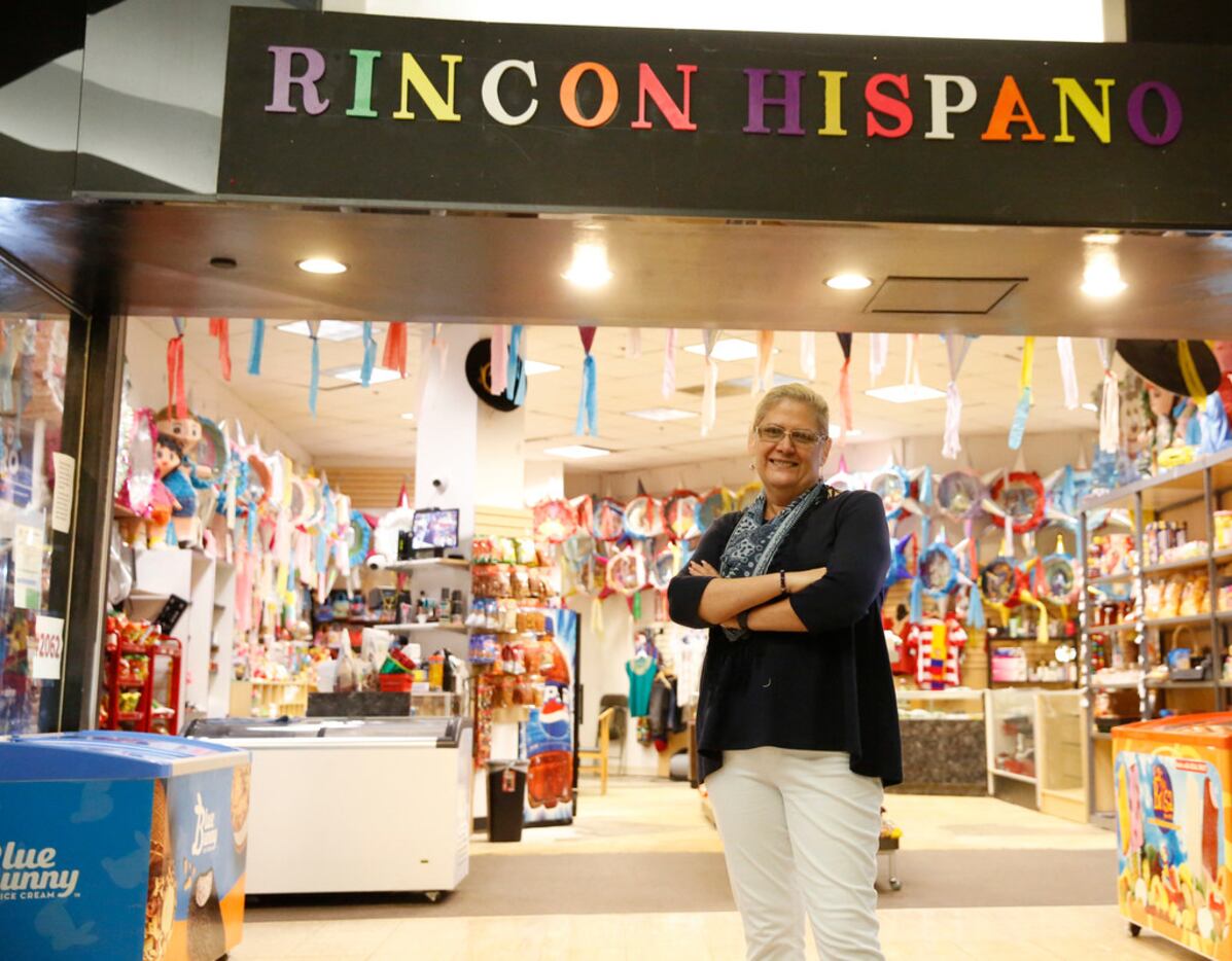 Nery Hernandez, owner of Rincon Hispano, sees maybe 50, 60 customers a day during the week,...