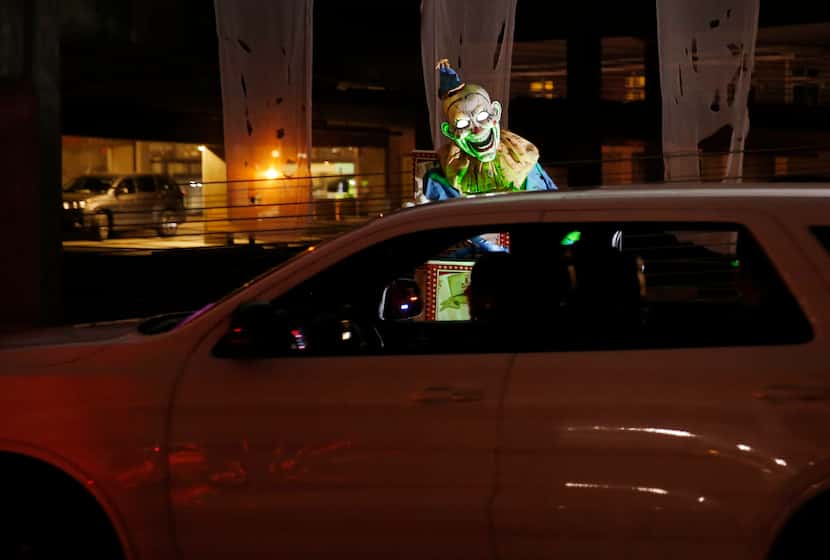 DriveBoo is a drive-through Halloween event this year at the American Airlines Center in...