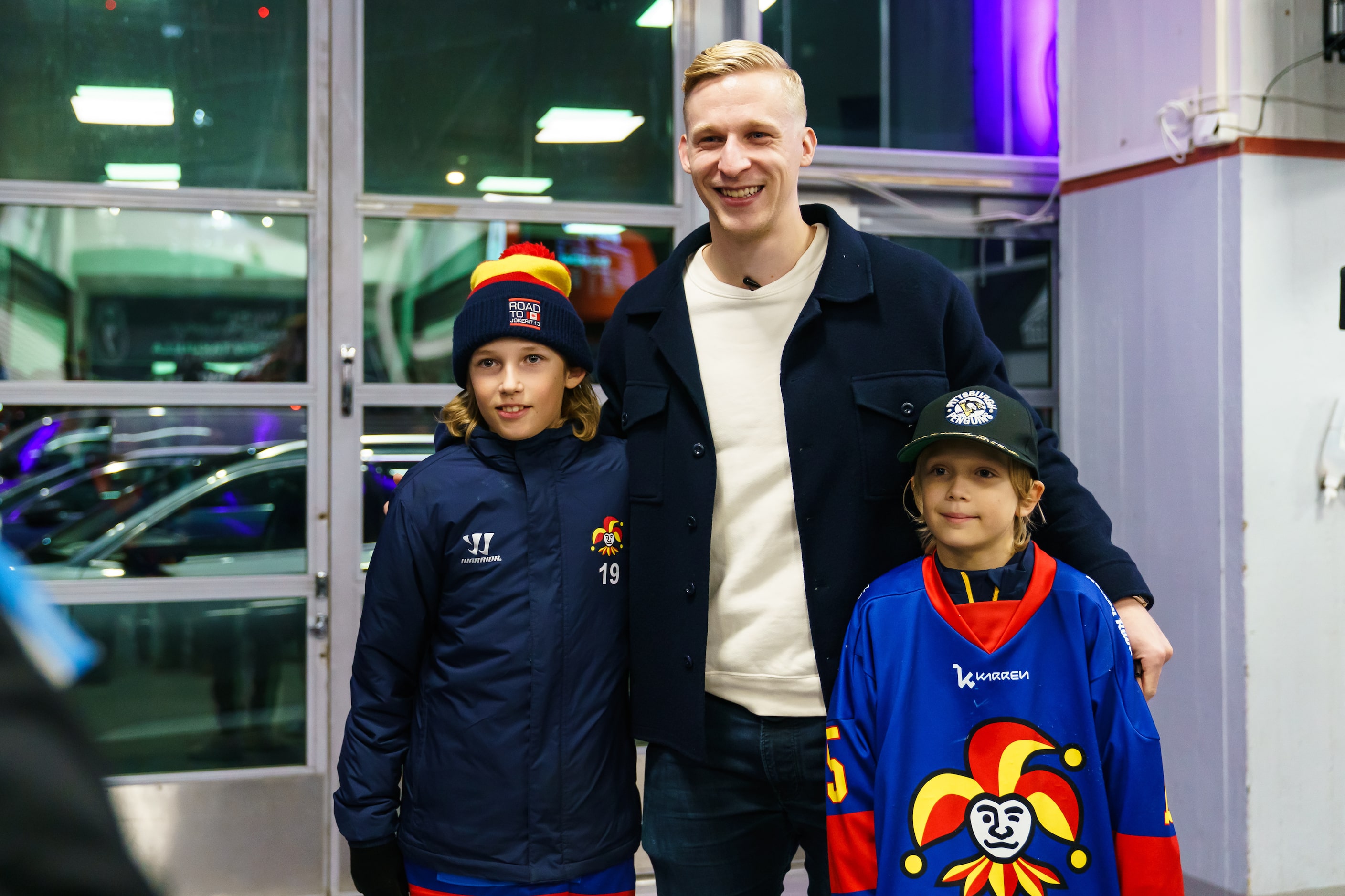 20241029 Helsinki, FINLAND. Jokerit Helsinki v Hokki Kajaani. 

Esa Lindell #23 of Dallas...