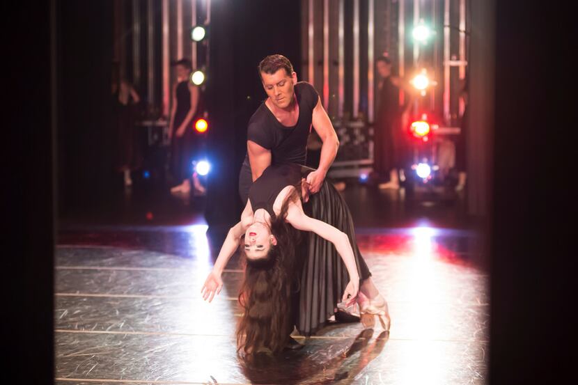 Avant Chamber Ballet dancers Brian Cunningham and Emily Dixon Alba performed the leads in...
